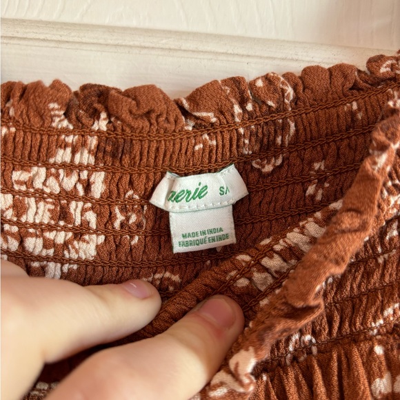 Brownish/orange skirt - Picture 2 of 2